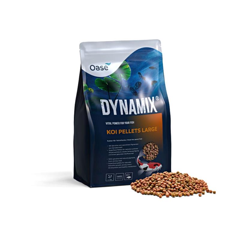 Hrana crapi Koi Oase Dynamix Koi Pellet Large 4 litri - imagine 3